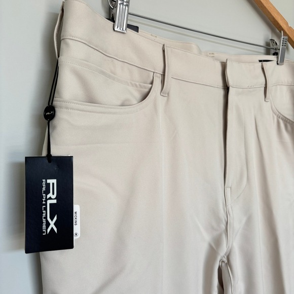 RLX Ralph Lauren Men's Size 38/32 Golf Pants Active Fit Sand Business Casual - Picture 7 of 15